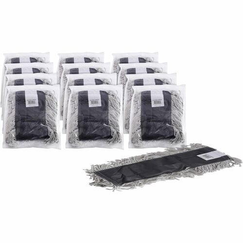 DUSTMOP;COTTON;DISP;18X5